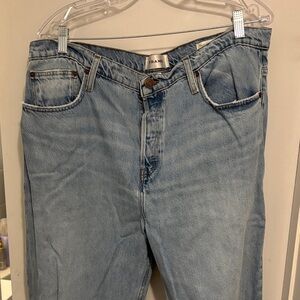 Frame Denim Light Blue Slouchy Jeans